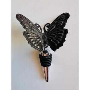 Butterfly Wine Bottle Stopper Rubber Seal Modern Barware Gift